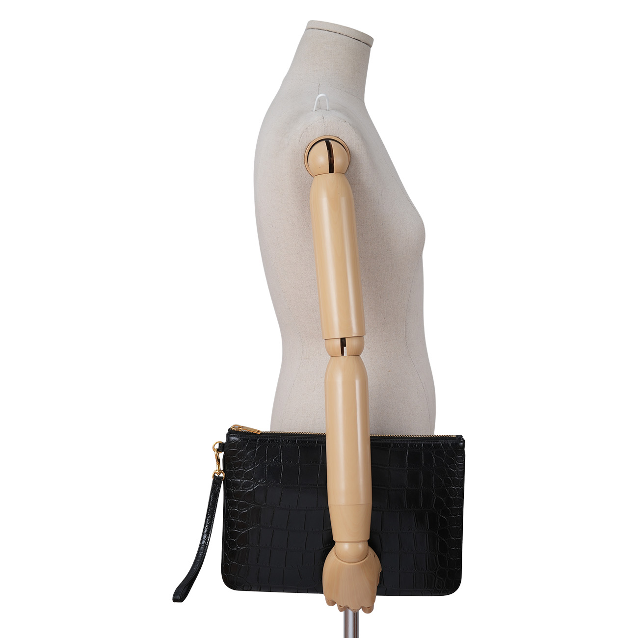 YVES SAINT LAURENT(USED)생로랑 558070 모노그램 와니 패턴 클러치